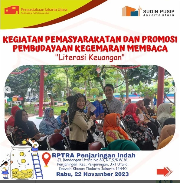 Yuk Belajar Literasi Keuangan Bareng Sudin Pusip Jakarta Utara